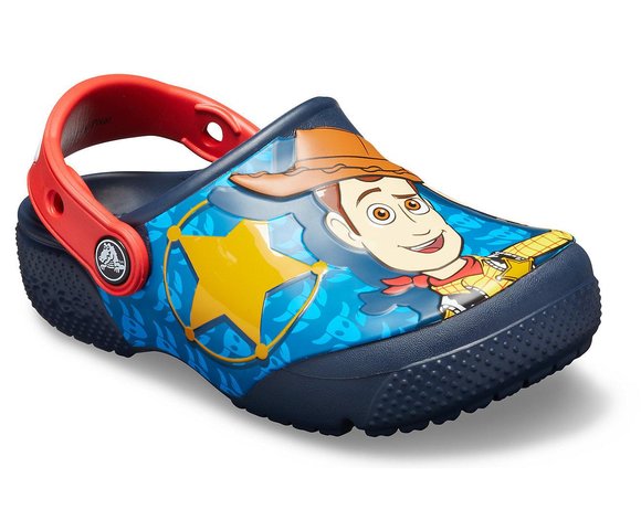 Crocs Crocband Παιδικά Σαμπό Μπλε Toy Story