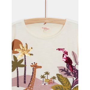 Παιδική Μπλούζα για Κορίτσια Sparkly Giraffe