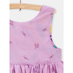 Παιδικό Φόρεμα για Κορίτσια Flower Power Purple