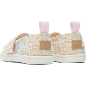 Βρεφικά Παπούτσια TOMS για Κορίτσια Pink Ombre Floral Lace