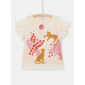 Παιδική Μπλούζα για Κορίτσια Blooming Tigers