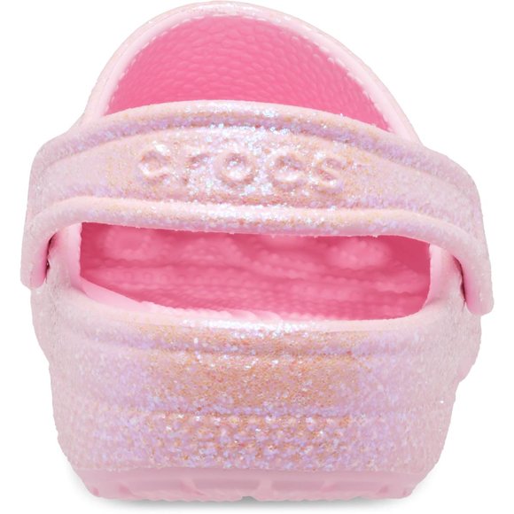 Crocs Crocband Παιδικά Σαμπό Ροζ Glitter