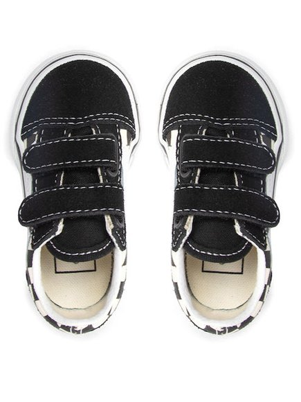 Βρεφικά Sneakers Παπούτσια Vans Old Skool Checkerboard Black/White
