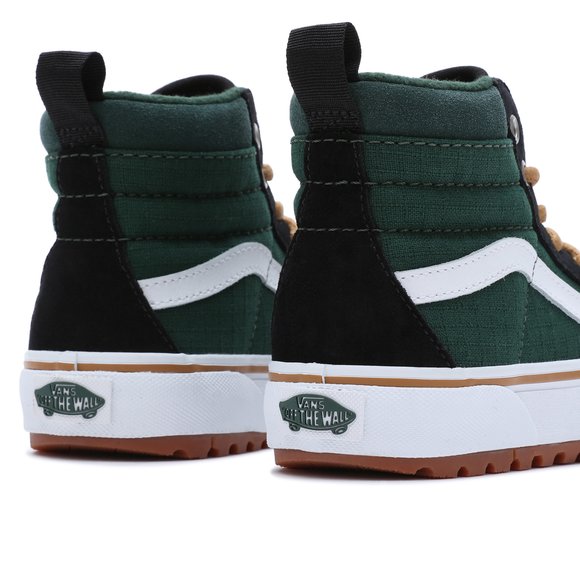 Παιδικά High Sneakers Παπούτσια Vans Sk-8 Mid Black/Green