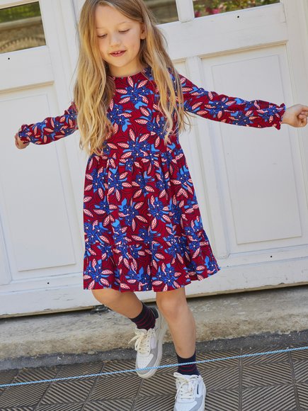 Παιδικό Φόρεμα για Κορίτσια Red Flowers