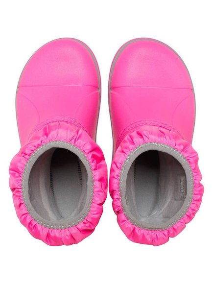 Παιδικές Γαλότσες Crocs για Κορίτσια Puff Candy Pink