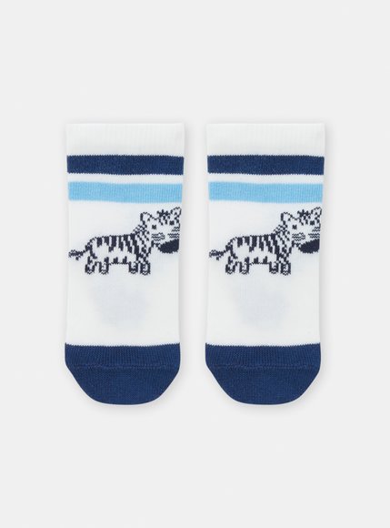 Βρεφικές Κάλτσες για Αγόρια Blue Zebra