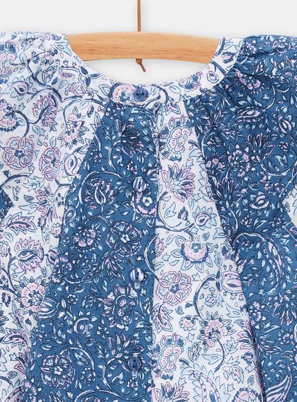 Βρεφικό Φόρεμα για Κορίτσια Blue Pattern