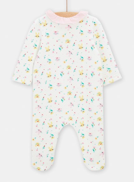 Βρεφικές Πιτζάμες για Κορίτσια Flower Bunny