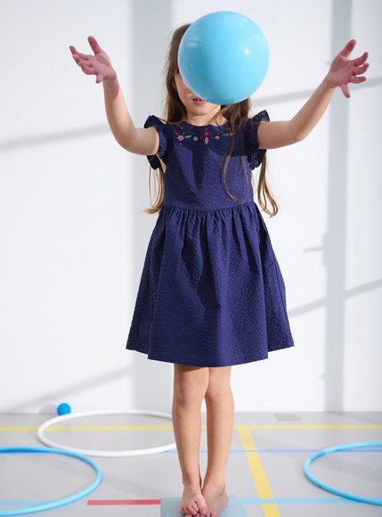 Παιδικό Φόρεμα για Κορίτσια Blue Navy