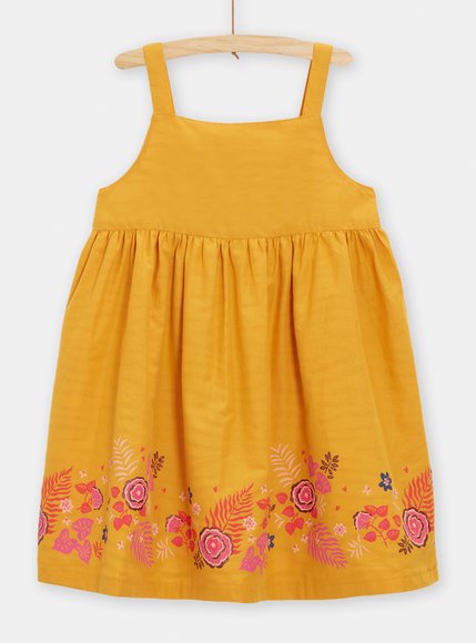 Παιδικό Φόρεμα για Κορίτσια Mustard Leopard
