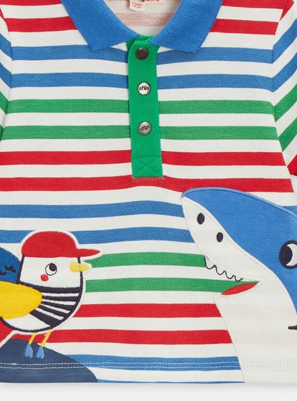 Βρεφική Μπλούζα Multi Stripes για Αγόρια