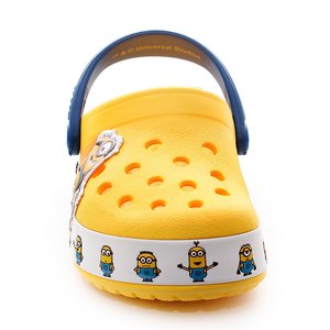 Crocs Crocband Παιδικά Σαμπό Κίτρινο Minions