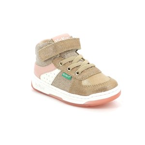 Παιδικά Παπούτσια για Κορίτσια Kickers Kickalien Beige/Pink