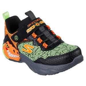Παιδικά Αθλητικά Παπούτσια Skechers Dino Lights Black/Orange