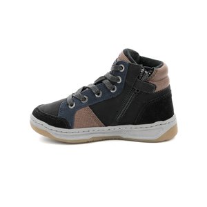 Παιδικά Παπούτσια για Αγόρια Kickers High Sneakers Kickosta Blue/Black/Brown