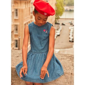 Παιδικό Αμάνικο Τζιν Φόρεμα για Κορίτσια Sergent Major Paris