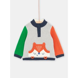 Βρεφικό Πουλόβερ για Αγόρια Multicolour Foxy
