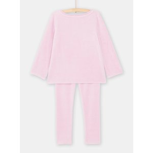 Παιδικές Μακρυμάνικες Πιτζάμες για Κορίτσια Pink Velvet Lion