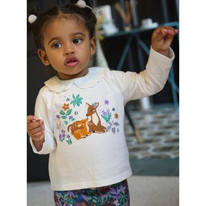 Βρεφική Μακρυμάνικη Μπλούζα για Κορίτσια White Deer