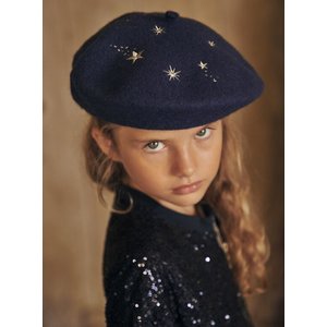 Παιδικό Καπέλο για Κορίτσια Sergent Major Navy Blue Berret