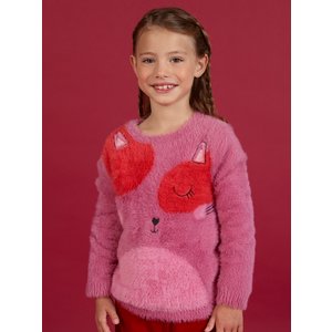 Παιδικό πουλόβερ για Κορίτσια Furry Cat