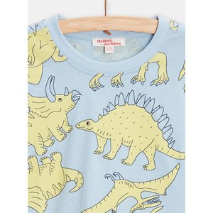 Παιδική Μπλούζα για Αγόρια Yellow Dinosaurs