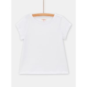 Παιδική Μπλούζα για Κορίτσια Basic White