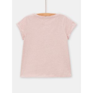 Παιδική Μπλούζα για Κορίτσια Basic Muted Pink