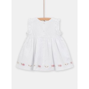 Βρεφικό Φόρεμα για Κορίτσια Romantic White