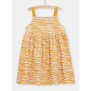 Παιδικό Φόρεμα για Κορίτσια Mustard Leopard
