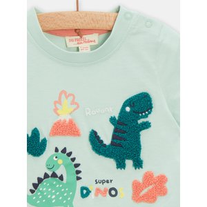 Βρεφική Μπλούζα για Αγόρια Super Dinos